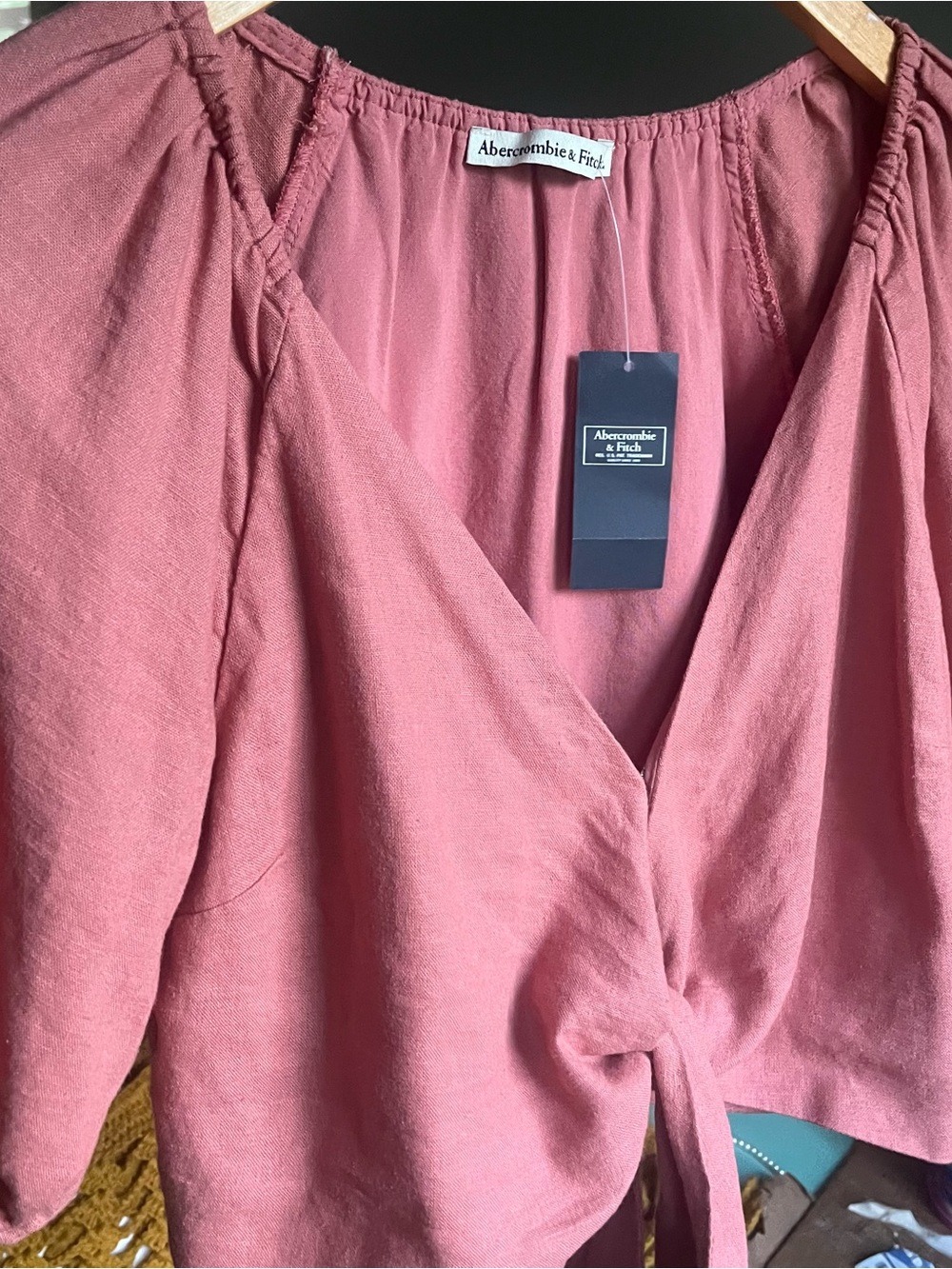 NWT Soft Rose Woven Top - Small